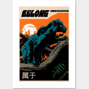 Belong to Panther Country Posters and Art